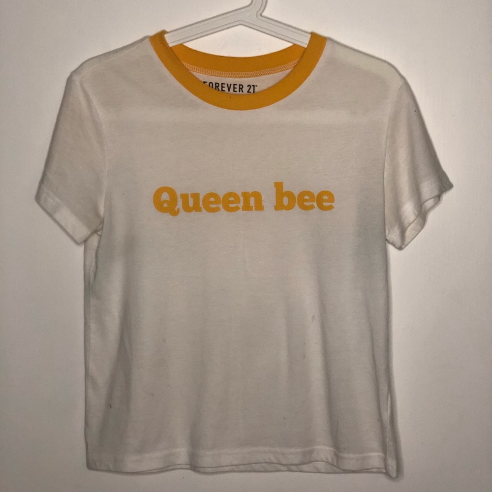 •White&Yellow shirt•